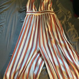 Free People halter jumpsuit